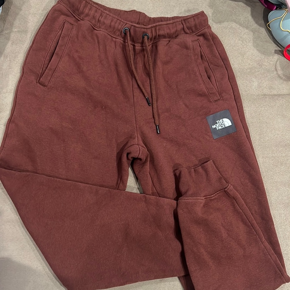 The north face sweats in brown size XS very very good condition